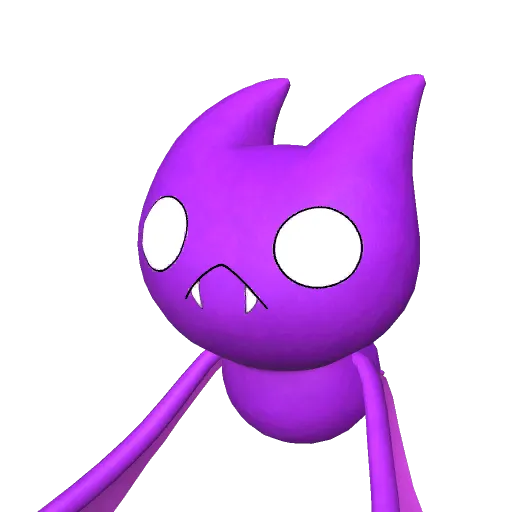 かがやくコウモリ